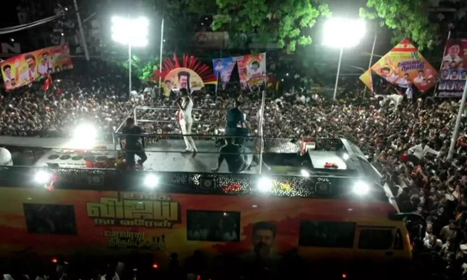 34, Including Children, Killed In Stampede At TVK Chief Vijay Rally