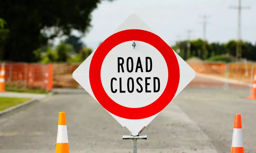 മേൽപാലം താൽക്കാലികമായി അടച്ചിടും മേൽപാലം താൽക്കാലികമായി അടച്ചിടും