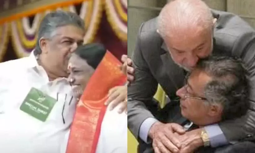 ഒരേ ദിവസം സംഭവിച്ച രണ്ട് ഉമ്മകൾ...! ‘ലോകത്ത് ഉയിർത്തെഴുന്നേൽപ്പിന് കാഹളം മുഴങ്ങും നേരം കേരളം നാണിപ്പിക്കുന്നു...’