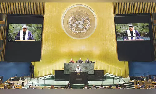 ‘സ്വ​ത​ന്ത്ര ഫ​ല​സ്തീ​ൻ രാ​ഷ്ട്രം’ ആ​വ​ർ​ത്തി​ച്ച് കു​വൈ​ത്ത്