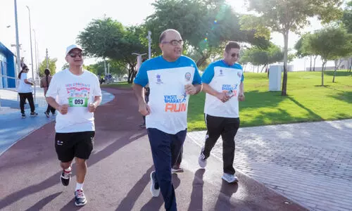 റ​ൺ ടു ​സേ​വ് ദ ​നേ​ഷ​ൻ; വി​ക​സി​ത് ഭാ​ര​ത് റ​ൺ -25 ശ്ര​ദ്ധേ​യ​മാ​യി