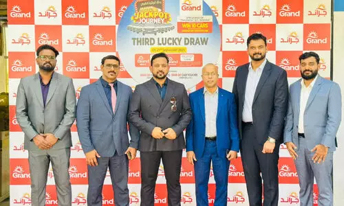 ഗ്രാ​ൻ​ഡ് മാ​ൾ ഹൈ​പ്പ​ർ​മാ​ർ​ക്ക​റ്റ് ‘ജാ​ക്ക്‌​പോ​ട്ട് ജേ​ണി’ മെ​ഗാ പ്ര​മോ​ഷ​ൻ മൂ​ന്നാംഘ​ട്ട ന​റു​ക്കെ​ടു​പ്പ്