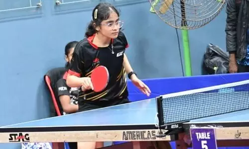 ജെ.ഡി.ടി ഓൾ കേരളടേബിൾ ടെന്നിസ്: ഹർഷിതക്ക് ഇരട്ടക്കിരീടം ജെ.ഡി.ടി ഓൾ കേരളടേബിൾ ടെന്നിസ്: ഹർഷിതക്ക് ഇരട്ടക്കിരീടം