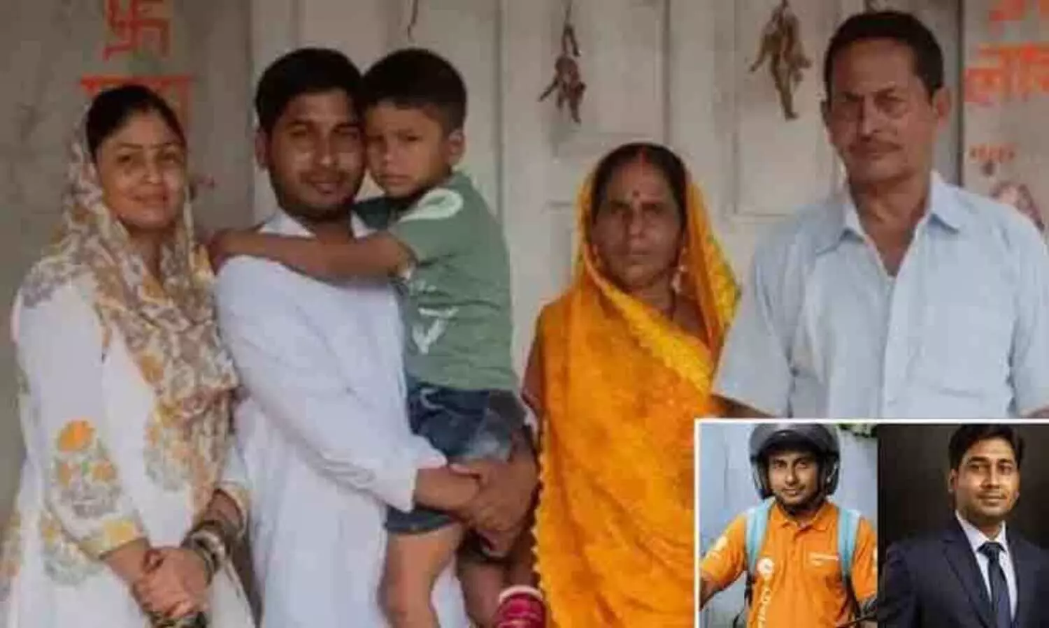 Suraj Yadav with Family