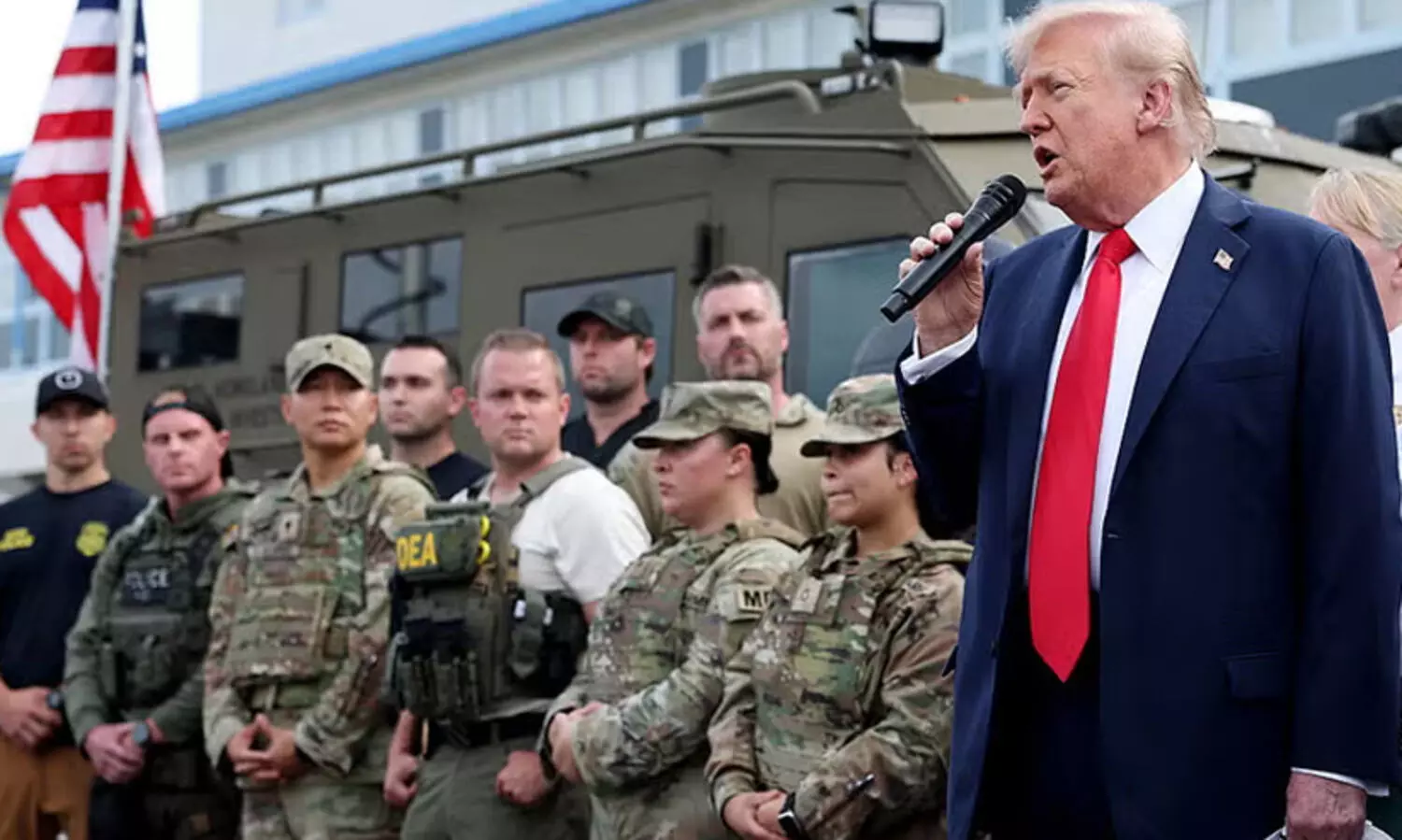 പോർട്ട് ലന്റിലും സൈനിക വിന്യാസവുമായി ട്രംപ്; സൈന‍്യത്തെ ആവശ‍്യമില്ലെന്നും ഇടപെടൽ അനാവശ്യമെന്നും ഒറിഗൺ ഗവർണർ