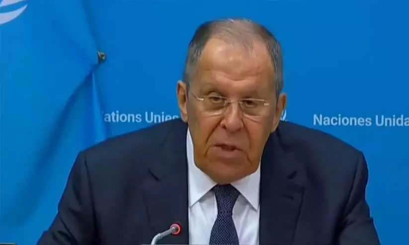 ഈ ബന്ധത്തിന് ഒരു ഭീഷണിയുമില്ല; ഇന്ത്യ-റഷ്യ ബന്ധം ദൃഢമെന്ന് യു.എന്നിൽ റഷ്യൻ വിദേശകാര്യമന്ത്രി ഈ ബന്ധത്തിന് ഒരു ഭീഷണിയുമില്ല; ഇന്ത്യ-റഷ്യ ബന്ധം ദൃഢമെന്ന് യു.എന്നിൽ റഷ്യൻ വിദേശകാര്യമന്ത്രി