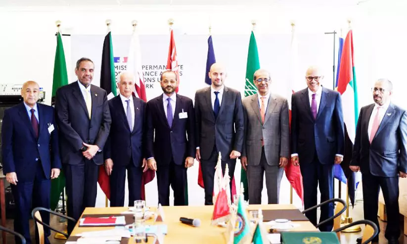 യു.​എ​ന്നി​ൽ ജി.​സി.​സി-​ഫ്രാ​ൻ​സ് യോ​ഗം; ഫ​ല​സ്തീ​ൻ ജ​ന​ത​യു​ടെ   അ​വ​കാ​ശ​ങ്ങ​ൾ സം​ര​ക്ഷി​ക്ക​ണം-​ഒ​മാ​ൻ