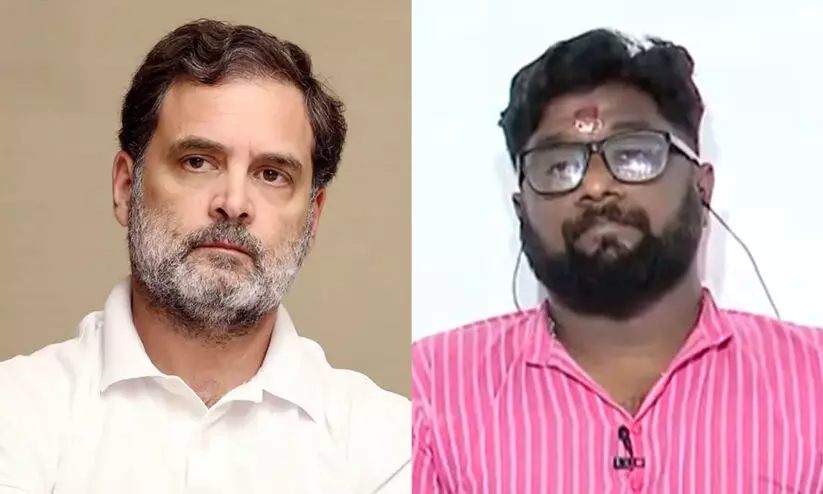 രാഹുലിന്റെ നെഞ്ചത്ത് വെടിയുണ്ട വീഴുമെന്ന ഭീഷണി: കോൺഗ്രസ് നിയമനടപടിക്ക് രാഹുലിന്റെ നെഞ്ചത്ത് വെടിയുണ്ട വീഴുമെന്ന ഭീഷണി: കോൺഗ്രസ് നിയമനടപടിക്ക്