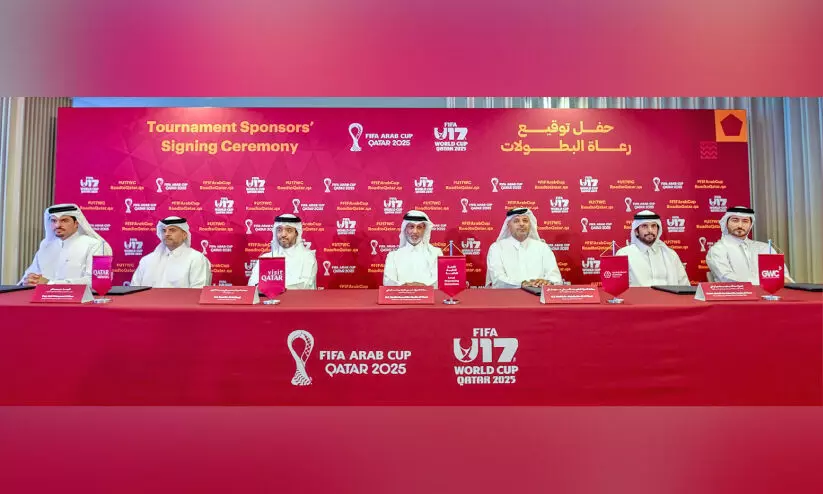 വീണ്ടുമെത്തുന്നു, കളിയുത്സവക്കാലം; ഫി​ഫ അ​റ​ബ് ക​പ്പ്, അ​ണ്ട​ർ 17 സ്പോ​ൺ​സ​ർ​മാ​രെ പ്ര​ഖ്യാ​പി​ച്ചു