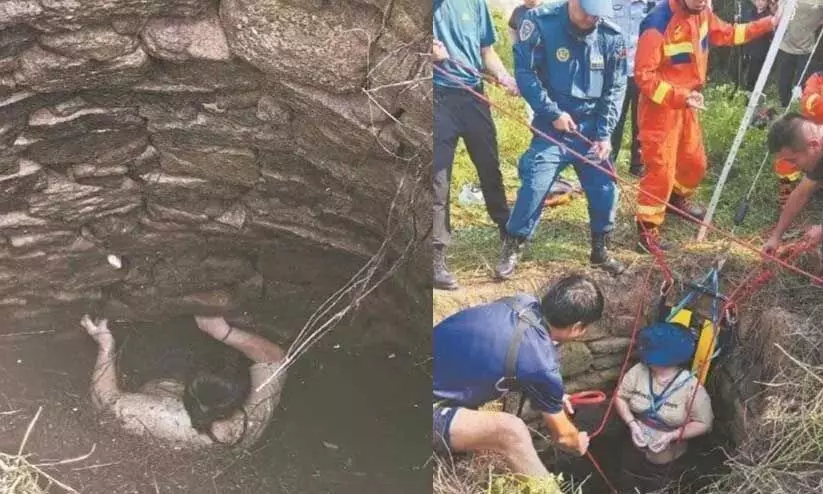 കിണറുനിറയെ പാമ്പുകളും​ കൊതുകും; ജീവൻ കയ്യിൽ പിടിച്ച് യുവതി ഭിത്തിയിൽ തൂങ്ങിക്കിടന്നത് 54 മണിക്കൂർ