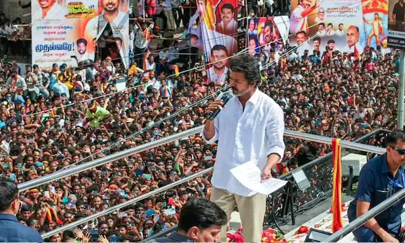 Karur Stampede Victim Moves High Court Against Permit For TVK Rallies