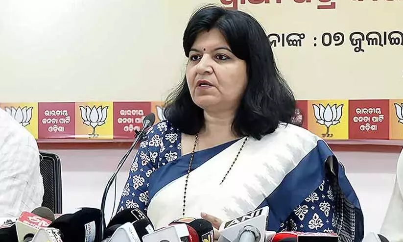 BJP MP Aparajita Sarangi BJP MP Aparajita Sarangi
