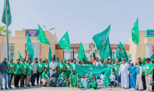 റി​യാ​ദ് ടാ​ക്കീ​സ് സൗ​ദി ദേ​ശീ​യ​ദി​നം ആ​ഘോ​ഷി​ച്ചു