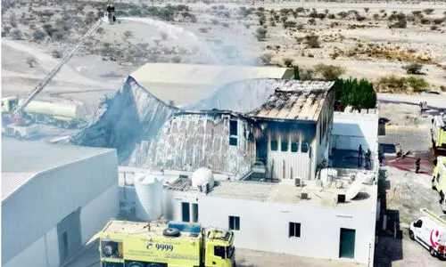 സീബിൽ ഫാക്ടറിക്ക് തീപിടിച്ചു