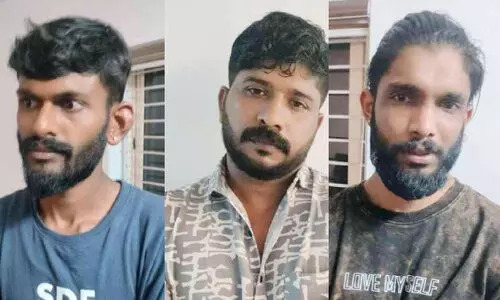 The arrested suspects