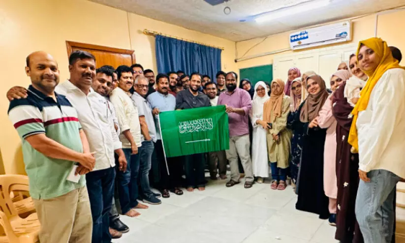 പ്രവാസി വെൽഫെയർ അൽ ഖോബാർ സൗദി ദേശീയ ദിനാഘോഷം പ്രവാസി വെൽഫെയർ അൽ ഖോബാർ സൗദി ദേശീയ ദിനാഘോഷം