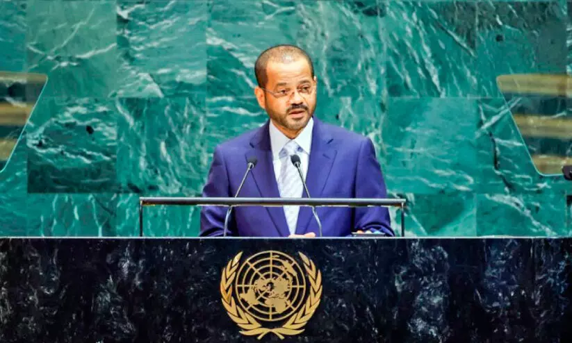 അധിനിവേശം അവസാനിപ്പിച്ച് ഫലസ്തീൻ രാഷ്ട്രത്തെ അംഗീകരിക്കണം -ഒമാൻ അധിനിവേശം അവസാനിപ്പിച്ച് ഫലസ്തീൻ രാഷ്ട്രത്തെ അംഗീകരിക്കണം -ഒമാൻ