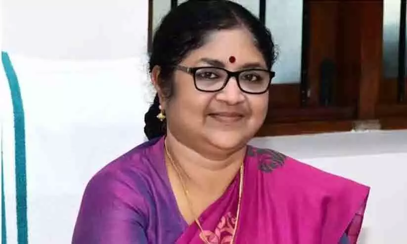 R. Bindu Minister of Higher Education of Kerala
