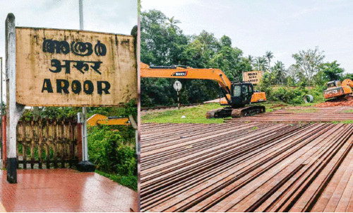 Passengers,Breath,Coast,Railway,Development,കു​മ്പ​ളം, അ​രൂ​ർ, തു​റ​വൂ​ർ,ധ​ൻ​ബാ​ദ്