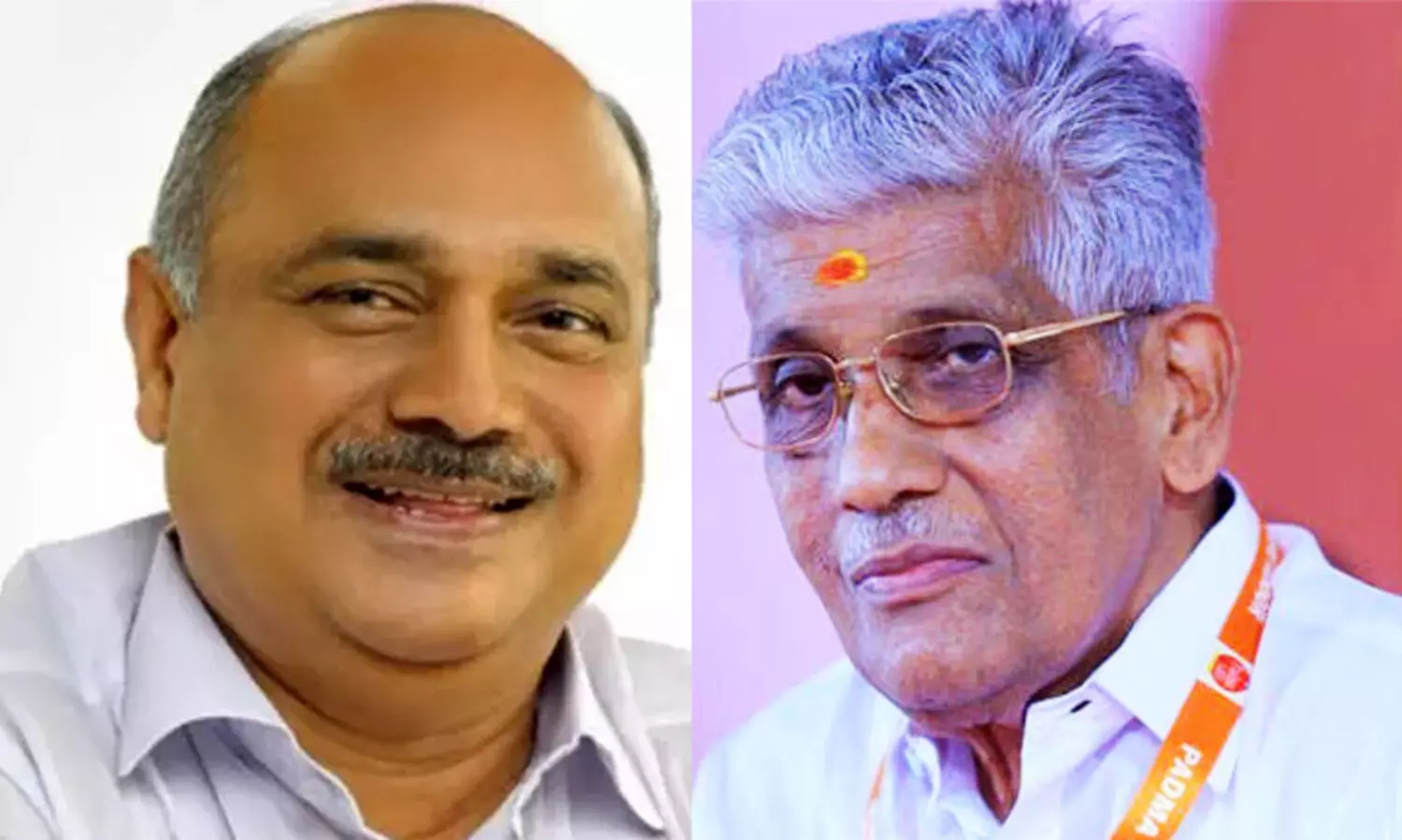 Francis George, G Sukumaran Nair