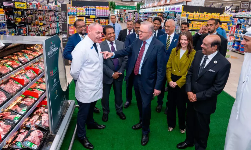 ആ​സ്‌​ട്രേ​ലി​യ​ൻ പ്ര​ധാ​ന​മ​ന്ത്രി ലു​ലു ഹൈ​പ്പ​ർ​മാ​ർ​ക്ക​റ്റ് സ​ന്ദ​ർ​ശി​ച്ചു