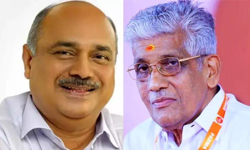 Francis George, G Sukumaran Nair