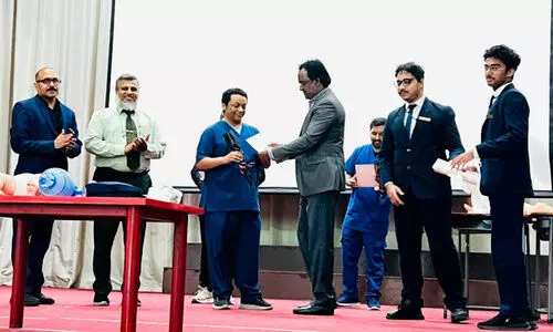 ദാ​റു​സ്സി​ഹ മെ​ഡി​ക്ക​ൽ സെ​ന്റ​ർ സി.​പി.​ആ​ർ പ​രി​ശീ​ല​നം ന​ൽ​കി