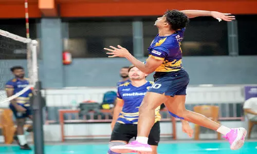 Prime,Volleyball,Calicut,Black Hawks,Hyderabad, പ്രൈം വോളി, ഹൈദരാബാദ്, വോളിബാൾ
