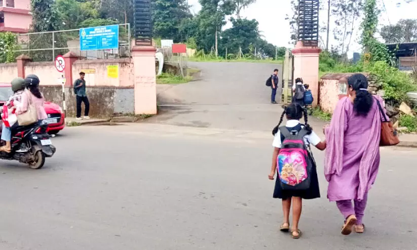 മാനന്തവാടിയിൽ സീബ്രാവരകൾ മാഞ്ഞു; കാൽനടക്കാർക്ക് റോഡ് മുറിച്ചുകടക്കണ്ടേ...? മാനന്തവാടിയിൽ സീബ്രാവരകൾ മാഞ്ഞു; കാൽനടക്കാർക്ക് റോഡ് മുറിച്ചുകടക്കണ്ടേ...?