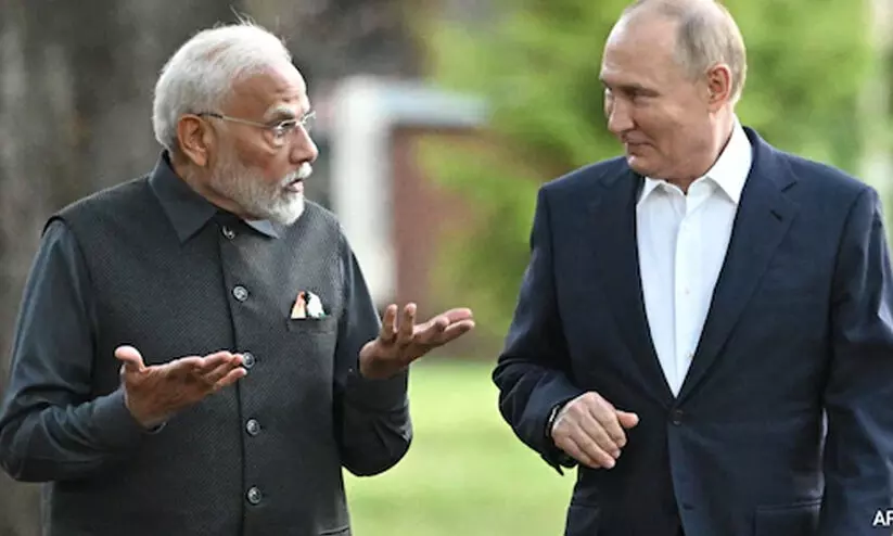 മോദിയെ കാണാൻ പുടിൻ ഡിസംബറിൽ ഇന്ത്യയിലെത്തിയേക്കും മോദിയെ കാണാൻ പുടിൻ ഡിസംബറിൽ ഇന്ത്യയിലെത്തിയേക്കും