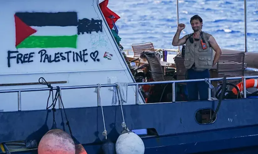 The Global Sumud Flotilla has sailed into the high-risk zone The Global Sumud Flotilla has sailed into the high-risk zone