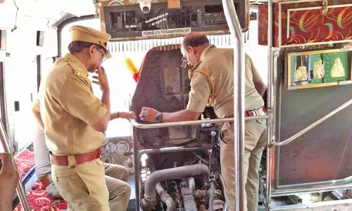 ബ​സി​ടി​ച്ച് ര​ണ്ടു​പേ​ർ മ​രി​ച്ച സം​ഭ​വം; പ​രി​ശോ​ധ​ന ശ​ക്ത​മാ​ക്കി മോ​ട്ടോ​ർ​വാ​ഹ​ന വ​കു​പ്പ്