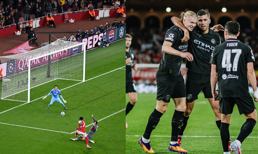 ചാമ്പ്യൻസ് ലീഗിൽ ജയംപിടിച്ച് ആഴ്സനൽ, നാപോളി, ഡോർട്ട്മുണ്ട്; മാഞ്ചസ്റ്റർ സിറ്റിക്ക് സമനില ചാമ്പ്യൻസ് ലീഗിൽ ജയംപിടിച്ച് ആഴ്സനൽ, നാപോളി, ഡോർട്ട്മുണ്ട്; മാഞ്ചസ്റ്റർ സിറ്റിക്ക് സമനില