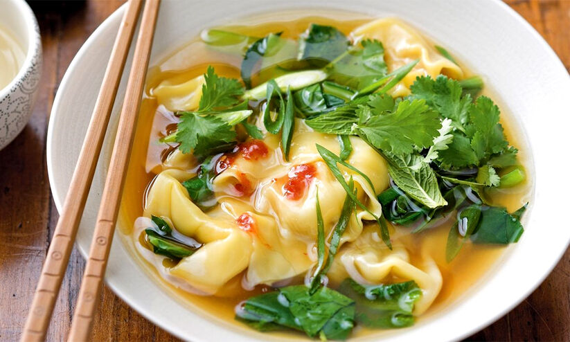 Chicken Wonton Soup Chicken Wonton Soup