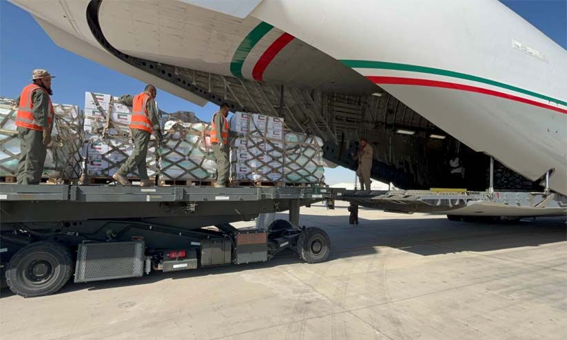 ഗസ്സയെ കൈവിടില്ല; 40 ടൺ ഭക്ഷ്യസഹായവുമായി കുവൈത്തിന്റെ 15ാമത് വിമാനം ഗസ്സയെ കൈവിടില്ല; 40 ടൺ ഭക്ഷ്യസഹായവുമായി കുവൈത്തിന്റെ 15ാമത് വിമാനം