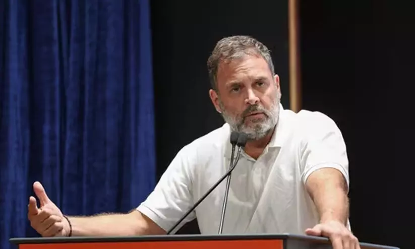 ‘ജനാധിപത്യത്തിനെതിരായ ആക്രമണം രാജ്യം നേരിടുന്ന ഏറ്റവും വലിയ ഭീഷണി’; മോദി സർക്കാറിനെ കടന്നാക്രമിച്ച് രാഹുൽ ഗാന്ധി ‘ജനാധിപത്യത്തിനെതിരായ ആക്രമണം രാജ്യം നേരിടുന്ന ഏറ്റവും വലിയ ഭീഷണി’; മോദി സർക്കാറിനെ കടന്നാക്രമിച്ച് രാഹുൽ ഗാന്ധി