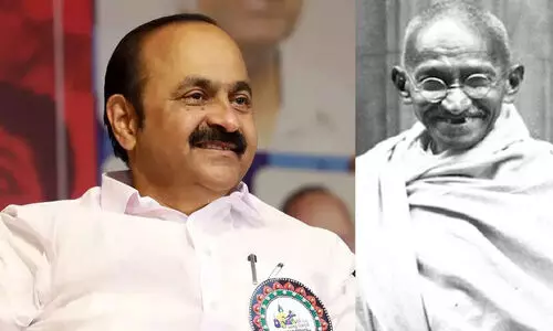 VD Satheesan-Gandhi