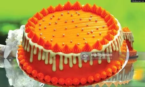 Orange Truffle Cake