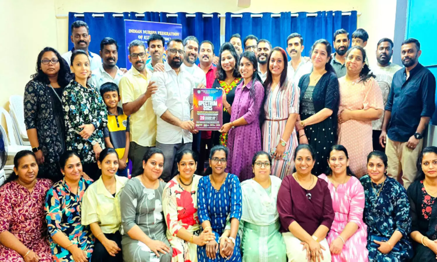 ഇ​ൻ​ഫോ​ക് ‘അ​മീ​രി സ്പെ​ക്ട്രം’ ആ​ഘോ​ഷം ഫ്ല​യ​ർ പ്ര​കാ​ശ​നം