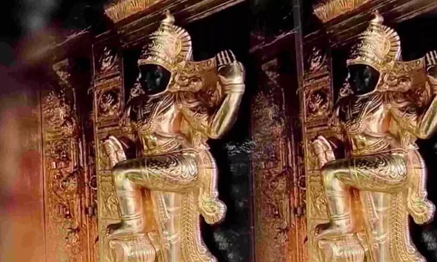 Coated 5 kg gold on those sculptures in 1999, big revelation by expert