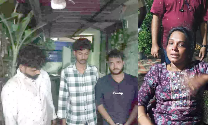 ആഡംബര കാറില് എം.ഡി.എം.എ കടത്തിയ യുവതിയടക്കം നാലുപേർ പിടിയിൽ ആഡംബര കാറില് എം.ഡി.എം.എ കടത്തിയ യുവതിയടക്കം നാലുപേർ പിടിയിൽ