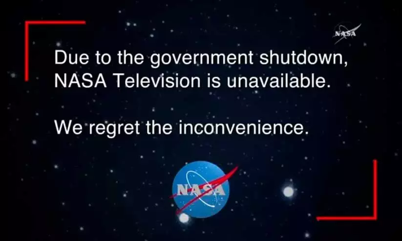 NASA and other federal agencies implemented their plans for an  orderly shutdown  of their activities
