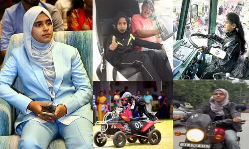 15 വയസ്സിനുള്ളിൽ അവൾ ഓടിച്ചത് ബൈക്ക് മുതൽ വിമാനംവരെ; ഇനി യുദ്ധവിമാനം പറത്തണം, സ്വപ്നങ്ങളിലേക്ക് പറന്നുയരാൻ റിഫ തസ്കീൻ 15 വയസ്സിനുള്ളിൽ അവൾ ഓടിച്ചത് ബൈക്ക് മുതൽ വിമാനംവരെ; ഇനി യുദ്ധവിമാനം പറത്തണം, സ്വപ്നങ്ങളിലേക്ക് പറന്നുയരാൻ റിഫ തസ്കീൻ