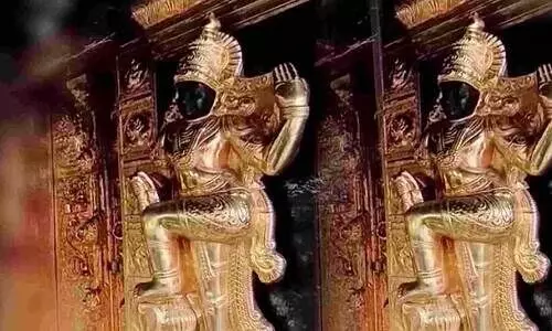 Coated 5 kg gold on those sculptures in 1999, big revelation by expert