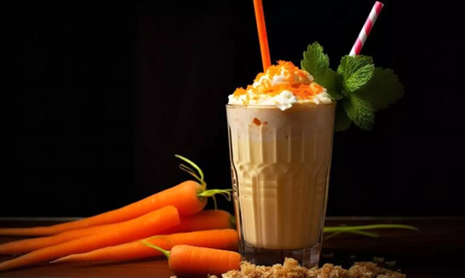 Special Carrot Milkshake