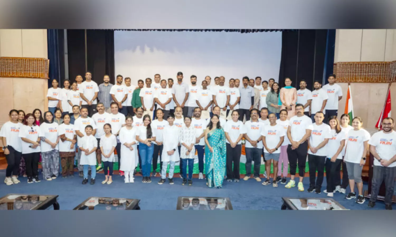 വി​ക​സി​ത് ഭാ​ര​ത് റ​ൺ സം​ഘ​ടി​പ്പി​ച്ചു