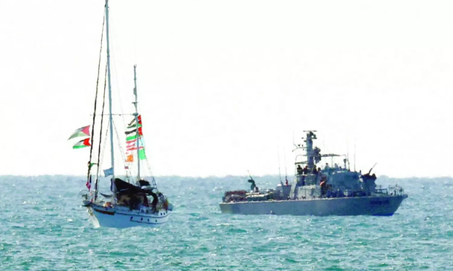 ഗ്ലോ​ബ​ൽ സു​മൂദ് ഫ്ലോ​ട്ടി​ലയി​ൽ   പൗ​ര​ന്മാർ; നി​രീ​ക്ഷി​ച്ച് ഒ​മാ​ൻ