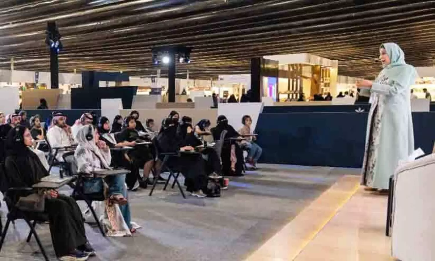 Riyadh Book Fair 2025,Sign language workshop,Inclusive education,Deaf community,Accessibility, പുസ്തകമേള, റിയാദ്,