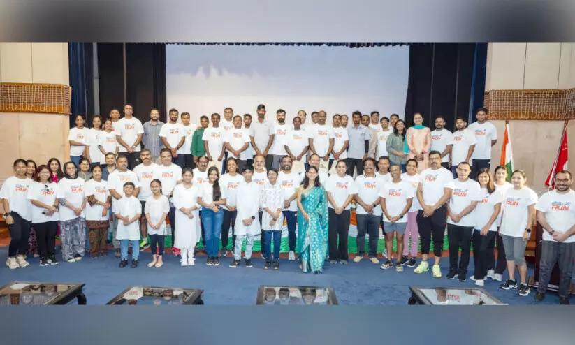 വികസിത് ഭാരത് റൺ സംഘടിപ്പിച്ചു വികസിത് ഭാരത് റൺ സംഘടിപ്പിച്ചു