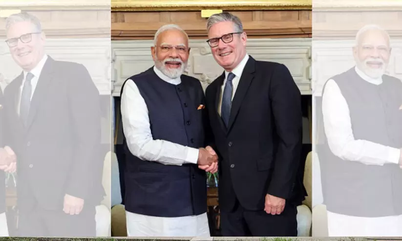 ബ്രിട്ടീഷ് പ്രധാനമന്ത്രി സ്റ്റാമർ അടുത്തയാഴ്ച ഇന്ത്യ സന്ദർശിക്കും ബ്രിട്ടീഷ് പ്രധാനമന്ത്രി സ്റ്റാമർ അടുത്തയാഴ്ച ഇന്ത്യ സന്ദർശിക്കും